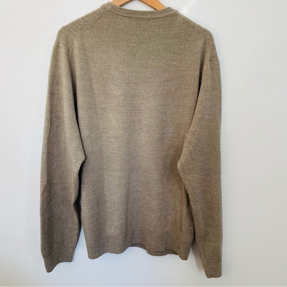 Oatmeal Butter Soft Minimalist Oversized Slouchy Knit Sweater Top - Picture 5 of 5